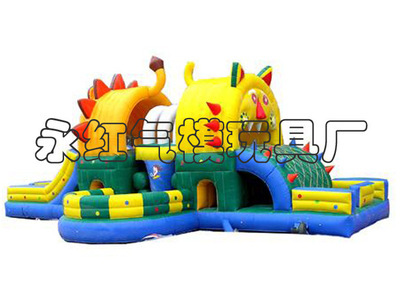 【批發(fā)供應大型充氣滑梯 項城永紅氣模玩具 充氣滑梯】價格,廠家,圖片,淘氣堡,張煥菊(個體經(jīng)營)-